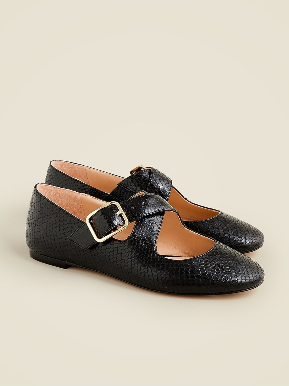 J.Crew Logan Crisscross MaryJane Flats Size 7.5